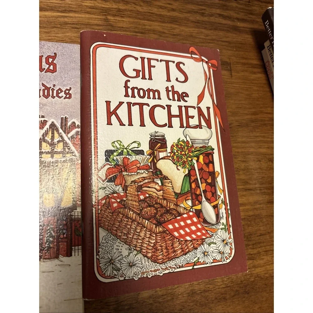 Vtg Christmas Cookies & Candies / Gifts From The Kitchen lIrene Chalmers 1978 X2